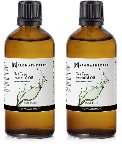 n2 Aromatherapy Teebaumöl - 200 ml (2x100) | Reines und Naturreines Ätherisches Öl