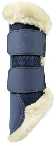EQuest Air Flow Mesh Gamasche 2.0, 2er Set, Navy, L/Full - Beinschutz für Pferde