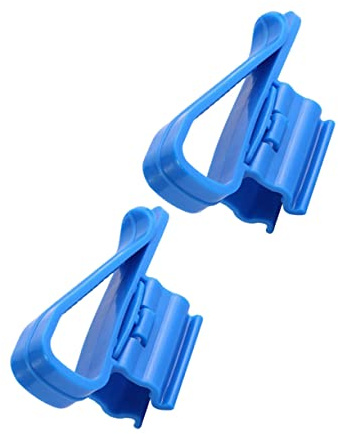 Toddmomy 2pcs Aquarium Filtration Hose Holder Water Clip Clamp for Tank Cleaning Pipe Clips