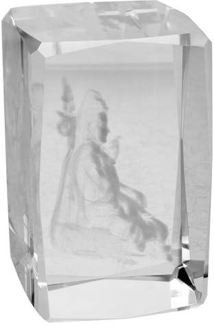 PartyKindom Kristallkunstfigur aus Kristall mit Filigraner Skulptur Dekoratives Deko Geschenk für Zuhause und Büro Spirituelle Deko Ornamente