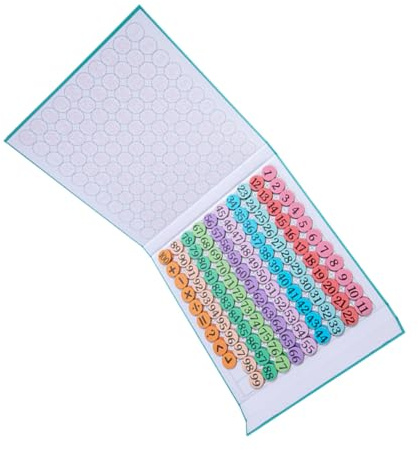 BESPORTBLE Jeu Éveil Mathématique pour Garçon Fille Tableau Jeu de Comptage et Tri