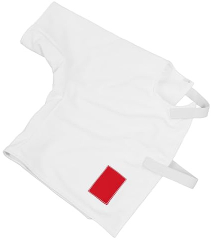 RiToEasysports Fechtausrüstung, Atmungsaktiver, Stichsicherer Fechtanzug mit Verstellbarem Schultergurt für Übungswettbewerbe, CE350N-zertifiziert, Verstärkte Nähte, Dreidimensionaler Schnitt, (M)