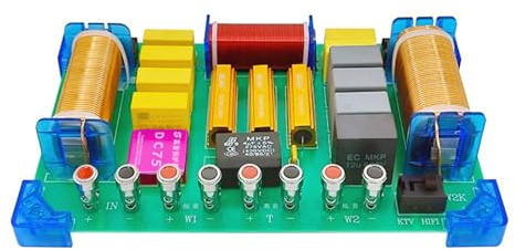 1000W 3 Vie Crossover Board 1 Alta 2 Bassa Frequenza Divisore KTV Fase Altoparlante Filtro Lecturer Proteggere