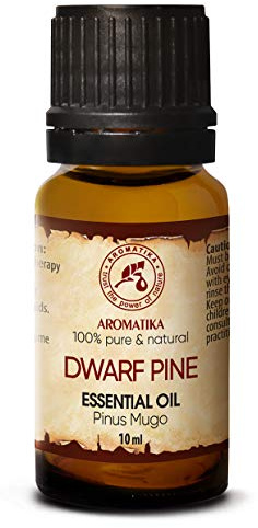Latschenkieferöl 10ml - Pinus Mugo Leaf Oil - Österreich - Natürlich Ätherisches - Guten für Sauna - Aromatherapie - Entspannung - Aroma Diffuser - Raumduft - Duftlampe - Weihnachtsbaumduft