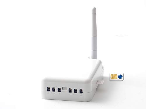 DRH-301-CALL-V4.5 : Flexibler GSM Fernschalter 4G/LTE: Toröffner, mobil kostenlos Schalten durch Anruf & SMS, Stromausfallwarner, Temperaturschalter, Frostwächter, Hitzewächter, Alarmschalter