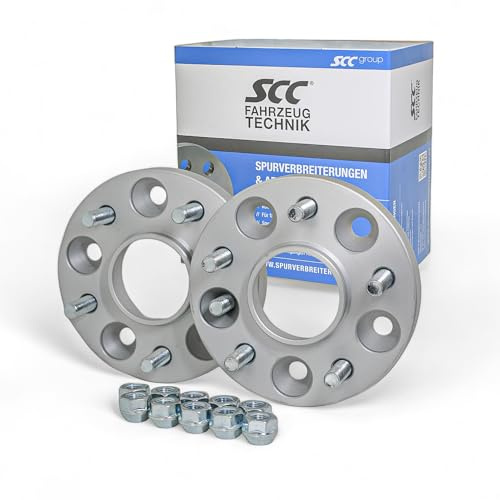 SCC Spurverbreiterungen Spurplatten 2x30mm 5x108-14181BES kompatibel mit Jaguar F-Type S-Type XE XF XJ XK X-Type
