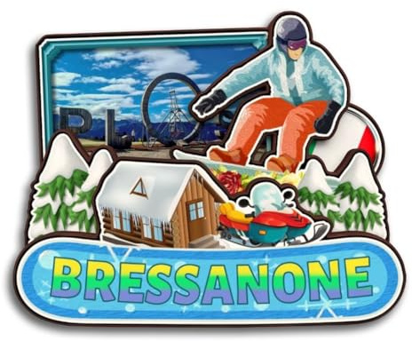 Brixen Kühlschrankmagnet aus Holz, Trentino-Südtirol, 3D-Kühlschrankmagnet, aus Holz, Stadt, Reise, Souvenirs, handgefertigt, Handwerk, Kühlschrankmagnete, Aufkleber, Heimdekoration, Sammlung,