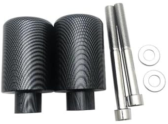 Motorräder Sturzpads Für Suzuki Für Hayabusa Für GSXR1300 Für GSX1300R Für GSX-1300R 1999-2007 No Cut Rahmen Sliders Crash Fallen Schutz Motor Schutz Motorrad Motor Crash Sliders ( Color : Kohlenstoff