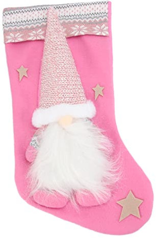 Garneck Weihnachtsstrumpf Weihnachten Dekoration Puppe Socken Hängen Beutel Küche Kamin Haustür Treppe Platz Für Süßigkeiten Snacks Verschenken An Junge Mädchen
