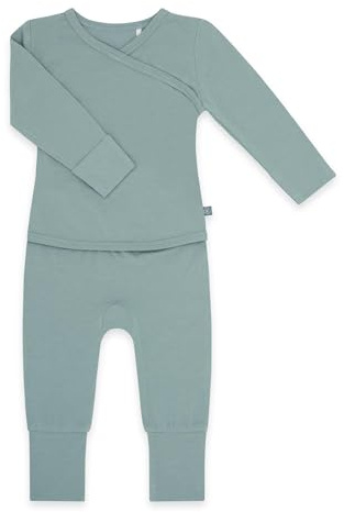 emma & noah Easy-On Babystrampler aus Bio-Baumwolle, ohne Verschlüsse, weich & atmungsaktiv, 0–12 Monate, ideal zum Schlafen & Spielen