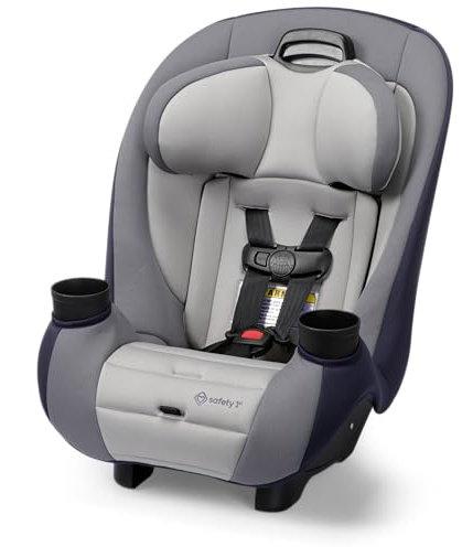 Safety 1st Ellaris 3-in-1 Cabrio Autositz, Slim Fit Design, hinten & vorwärts gerichtet, 5-Positionen-Kopfstütze, 3-Across Fit, reisefreundlich mit maschinenwaschbarem Sitzpolster, London Blue