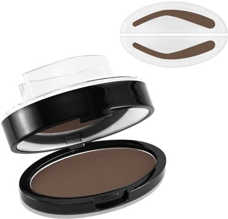 Boobeen Sopracciglio Seal Timbro Polvere - Un secondo Make Up Nature Tinting Coloring Kit - Crea sopracciglia dall'aspetto naturale per i principianti del trucco