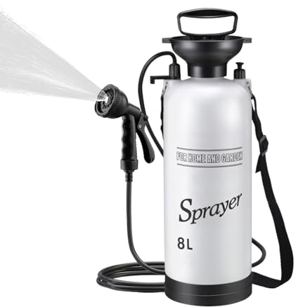 Genérico Ducha Portátil | Bomba de Agua para Ducha de Camping y Viajes - Pulverizador Manual para Lavar Bañar Bote Plantas Exteriores