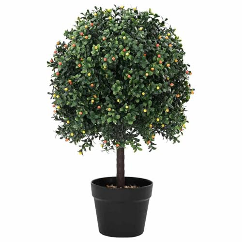 Lumanois Palla di Bosso Verde 35 x 35 x 50 cm Plastica,Casa e Giardino,Arredo,Flora Artificiale,3.1kg-42008332