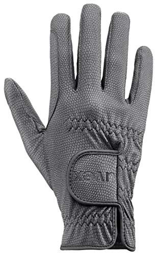 Uvex Sportstyle - dehnbarer Reithandschuh für Damen und Herren - exzellenter Grip & strapazierfähig - touchscreenfähig - Anthracite - 5.5