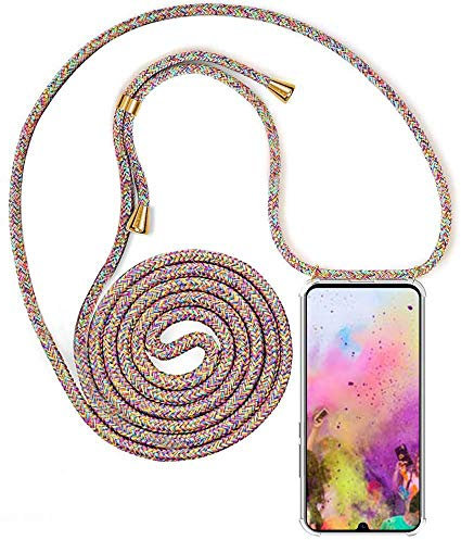 YuhooTech Handykette Hülle Kompatibel mit Xiaomi Mi 10T Lite 5G Handyhülle, Smartphone Necklace Hülle mit Band - Handyhülle mit Kordel Umhängenband - Schnur mit Case zum umhängen