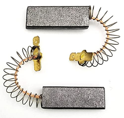 2 x laminierte Kohlebürste, Ersatzteil, kompatibel mit Bosch Siemens Waschmaschinenmotor, Teilenummer: 00605694 605694