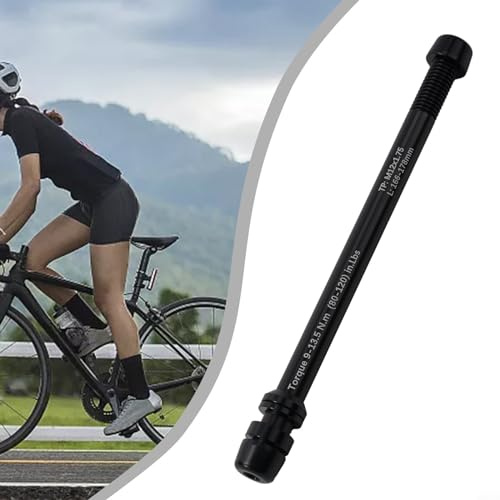 Robusto attrezzo per bicicletta con perno passante, 12 x 142 mm, P1 5/P1 75, in lega di alluminio di alta qualità, ottimizza la tua esperienza di ciclismo indoor (M12 x 1,5 166-178)