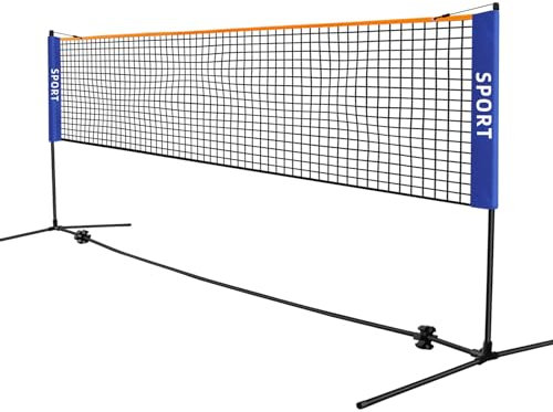 3,1/4,1/5,1/6,1 m, professionelles Sport-Training, Standard-Badminton-Netz, Volleyballnetz, einfacher Aufbau, Outdoor-Tennisnetz
