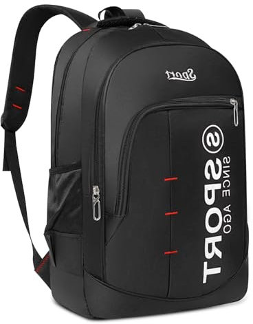 Funmo Schulrucksack Jungen Mädchen, Teenager Rucksack Groß, Schulranzen Wasserdicht, Backpack School Bags for Boys Schultasche für Schule Travel Outdoor - Rucksack Damen