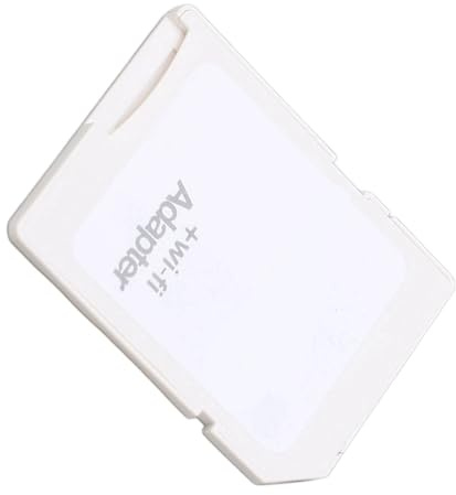 Akozon Adaptador WiFi de Tarjeta de Memoria a Almacenamiento, Dispositivo de Transmisión Inalámbrica Plug and Play, Adaptador SD para Teléfonos, Tabletas y Otros Dispositivos