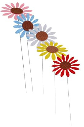 Sharplace Piquet de jardin 5x, Pot de plante décoratif d'extérieur, printemps automne, piquet de fleur de plante pour cour, Patio de pelouse