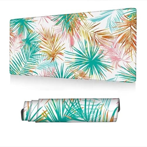 Tapis de Souris XXL 1400x600x3mm, Tapis Souris Bleu Mousepad Imperméable, Usine Mouse Pad avec Base Antidérapant, Desk Mat avec Bords Surpiqués, Deco Bureau, Gaming Accessoire, Cadeaux Hommes S1-4
