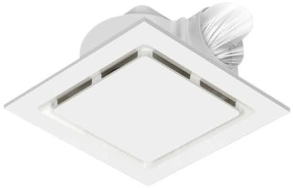 Lizhuzhuzs28 Ventilador Extractor Ventilador de Techo de Yeso de PVC con Orificio Abierto y Motor de Cobre for Cocina y baño, Potente y silencioso. Ventilador de Flujo