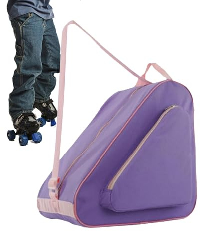 Maodom Borsa per pattinaggio su ghiaccio, cinghie regolabili, impermeabile, borsa da skate per ragazze, per adulti, ragazzi, bambini, attrezzatura da sci, donne e uomini