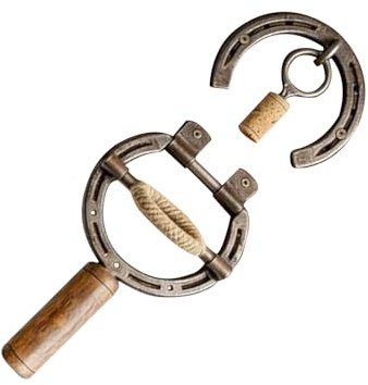 Abrefrascos | Apertura Manual en Forma de Herradura para Montar en la Pared | Abrelatas,Para Adultos Hombre Mujer Regalo Navidad Bar
