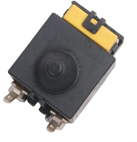 QuivyLivy Interruttore di ricambio per smerigliatrice angolare Metabo WEV850-115 125 e smerigliatrice angolare, parte di plastica per utensili elettrici 343411980, ricambio per attrezzature da