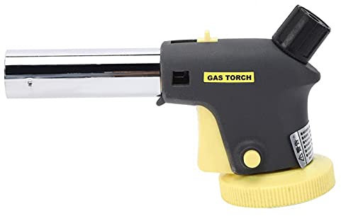 Torche à gaz culinaire Portable type d'allumage électronique chalumeau pour cuisine professionnelle cuisson à l'extérieur Barbecue 1300℃