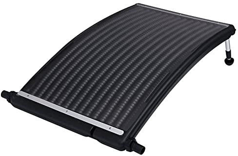 Homgoday Panneaux solaires chauffants pour piscine, spa, 110 x 65 cm, HDPE, PC, aluminium, pour piscine hors sol