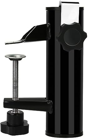 Alnicov Sonnenschirmhalter, Schirmständer, Sonnenschirmhalter, Fester Clip, tragbar, verstellbar, für Veranstaltungen im Freien, Camping