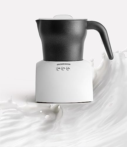 Jieotwice Espumador de Leche Eléctrico Espumador de Leche Automático Máquina de Espuma Fría Y Caliente Máquina de Café Espresso/Latte/Cappuccino Profesional