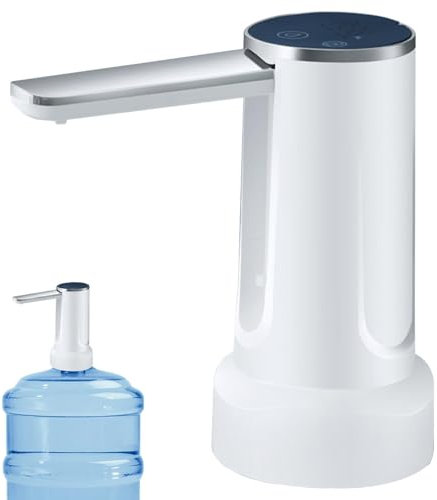 Water Bottle Pump, USB Water Pump, Camping Tap, Water Dispensers, USB Charging Auto Drinking Water Pump, 2-5 Gallon Jug Dispenser, Portable Electric Water Dispenser, Home Water Bottle Pump,