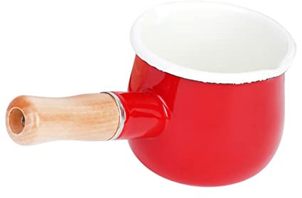 OFFSCH Enamel Milchpot Für Tragbarer Butterwärmer Und Babynahrungs-topf Kompakt Leicht Und Einfach Zu Reinigen Für Herdarten Geeignet
