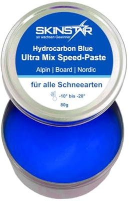 SkinStar Hydrocarbon Ultra Mix Blue Speed-Paste Skiwax Skiwachs Rennwachs 80g