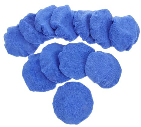 MAGICLULU Auto Polierpad 12 Stück 5-6 Zoll Wachs Pads Polierpads für Bohrmaschine Polieren und Geeignet für Professionelle Autopflege