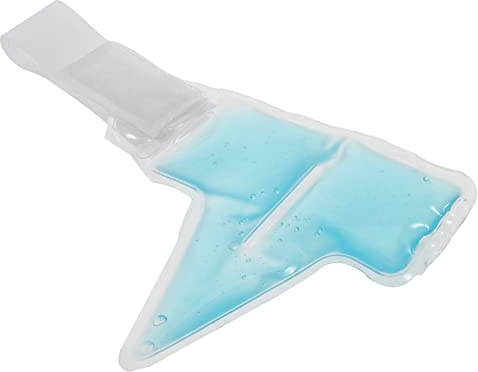 Beavorty Fingerlinge Gel Kühlkompresse Klein Wiederverwendbar Fingerpflege Wärmetherapie Kälteakku für Handverletzungen Schmerztherapie Gel Fingerhülle mit Flexiblem Gelfüllung