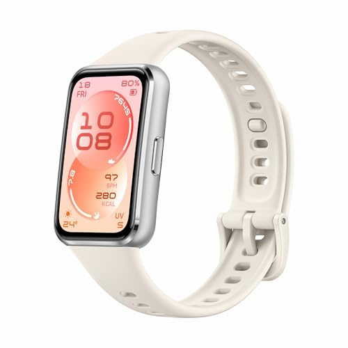Huawei Reloj Inteligente Band 11, Pantalla AMOLED de 1.62 Pulgadas, 1500 nits, Banda Inteligente HRV, rastreador de Fitness, frecuencia cardíaca y SpO2, hasta 14 días de duración de la batería