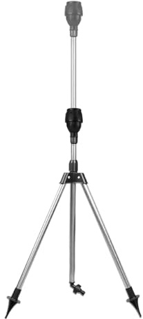 Tripod Sprinkler - Automatic Rotating Water Sprayer, Stable Three Leg Stand Design, Wide Range Coverage System, Easy Setup Tool | Agricultural Irrigation, Lawn Maintenance, Large Area Watering