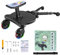 BugyKido Buggy Board mit LED Räder, Kinderwagen Trittbrett Universal alle Kinderwagen, Trittbrett Kinderwagen zubehör für 2-6 Jahre alte Kinder mit Einer maximalen Belastung von 25kg