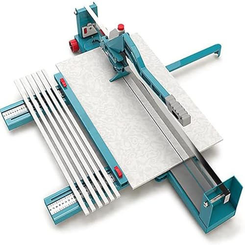YANGYMM Manual Tile Cutter,1200Mm Cutting Length Tile Cutter Adjustable Laser Guide Tile Cutting Machine Tile, For Ceramic Tiles, Glazed Floor & Wall