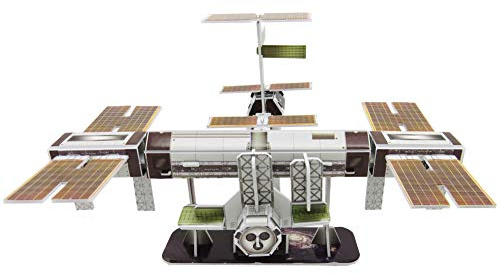 Unbekannt Physisches 3D Puzzel Weltraum und Raumfahrt - Saturn V Rakete und andere Motive (ISS Internationale Raumstation)
