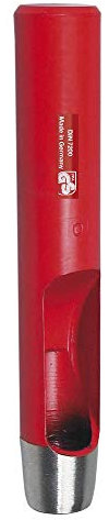 Paffrath 0200190 Sacabocados de golpe cilíndrico DIN 7200 forma B (19 mm)