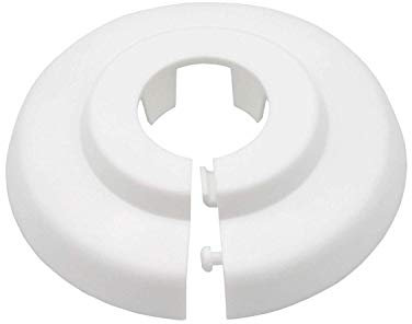 Heizkörperrosette- 10 Stück- Einzelrosette- 12 mm- 15 mm- 16 mm- 18 mm- 22 mm- 28 mm- 35 mm- Abdeckung- Heizung- weiß (12 mm)