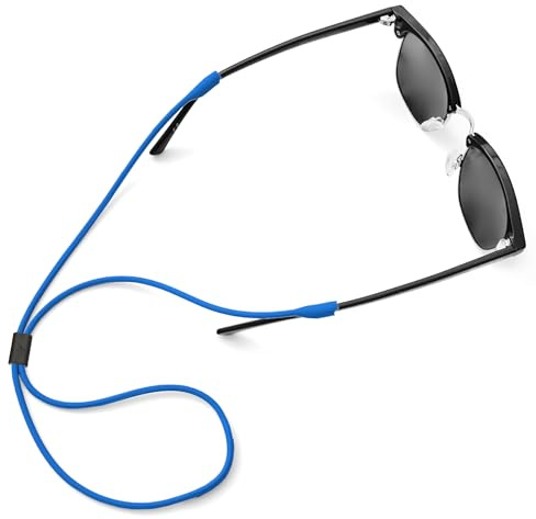 Pilotfish Verstellbares Brillenband für Männer und Frauen | Sonnenbrillenband aus Silikon | Brillenkette verstellbar für sicheren und komfortablen Halt | Brillenschutz für Outdoor Aktivitäten