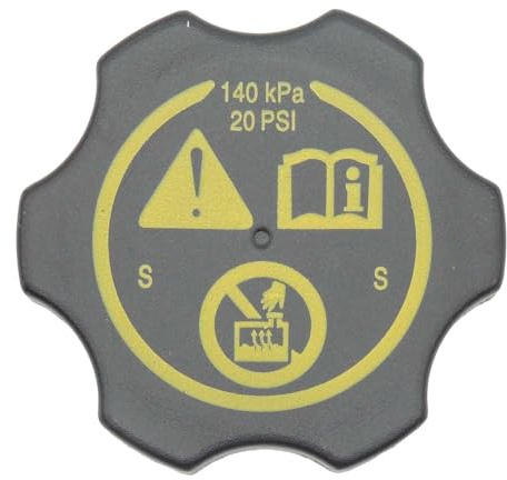 HISports Kühlerdeckel 13502353,Kühlerdruck-Expansions-Wassertankdeckel Kompatibel mit Vauxhall Astra Insignia Corsa Zafira, ersetzt 13502509, 68249136AA