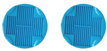 Silikonform mit runden Streifen, Fingerform, Eisform, Werkzeug, DIY, Süßigkeiten, Gebäck, Zubehör, Selbstmontage, Ornamente, Blau, 2 Stück